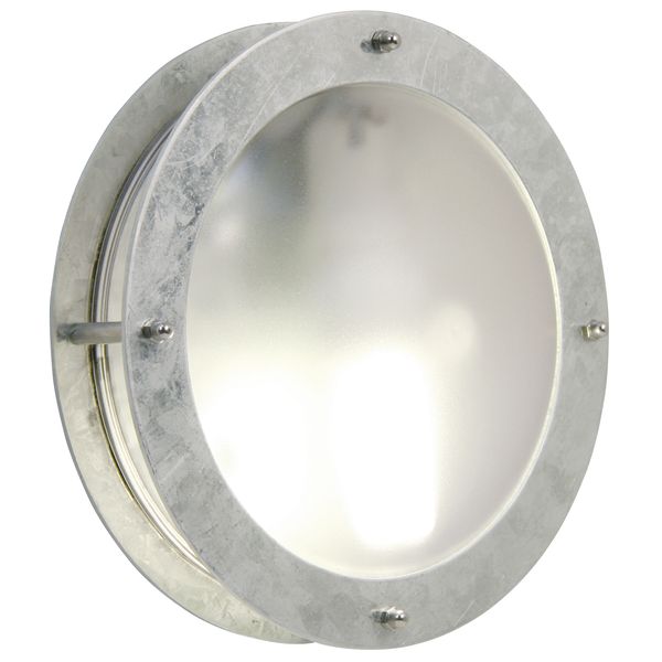 Malte Wall light Galvanized E27 IP54 (21861031) image 1