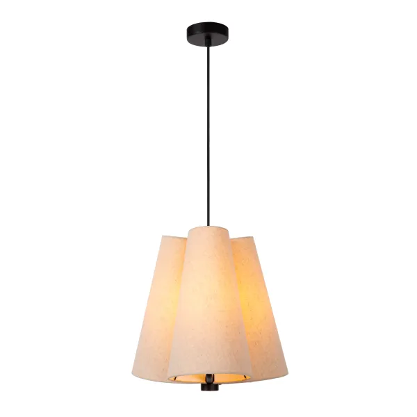 GREGORY Pendant light-Cream-Ø34,3-3xE27-60W-Steel image 1