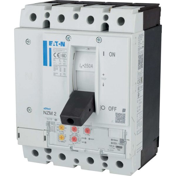 NZM2 PXR20 circuit breaker, 250A, 4p, screw terminal image 13