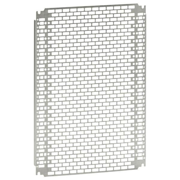 Lina 25 perforated plate - for cabinets h. 500 x w. 400 mm image 1