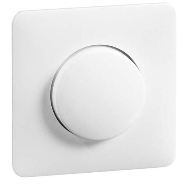 Cover plate for dimmer white D 80.610.02 HR image 1