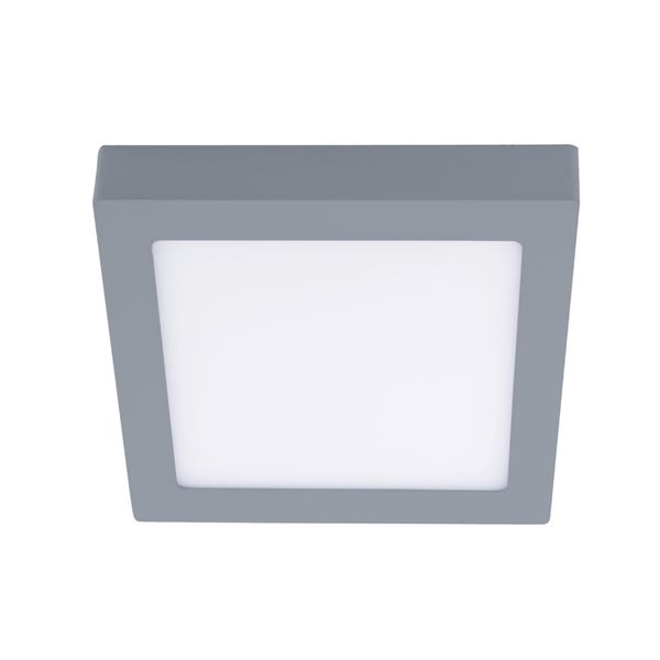 Know LED Flush Light 18W 4000K Square Grey image 2