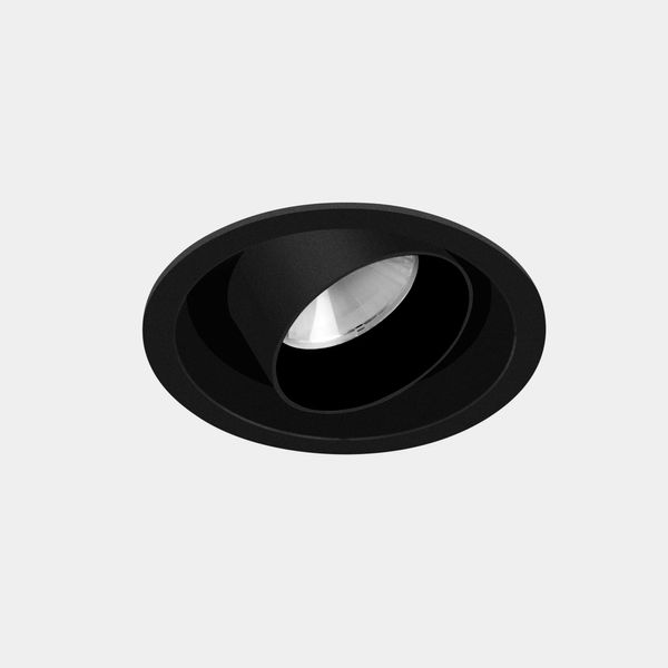 Downlight Play Snoot Round Adjustable 11.9W LED warm-white 2700K CRI 90 44.1º ON-OFF Black IP23 1175lm image 1