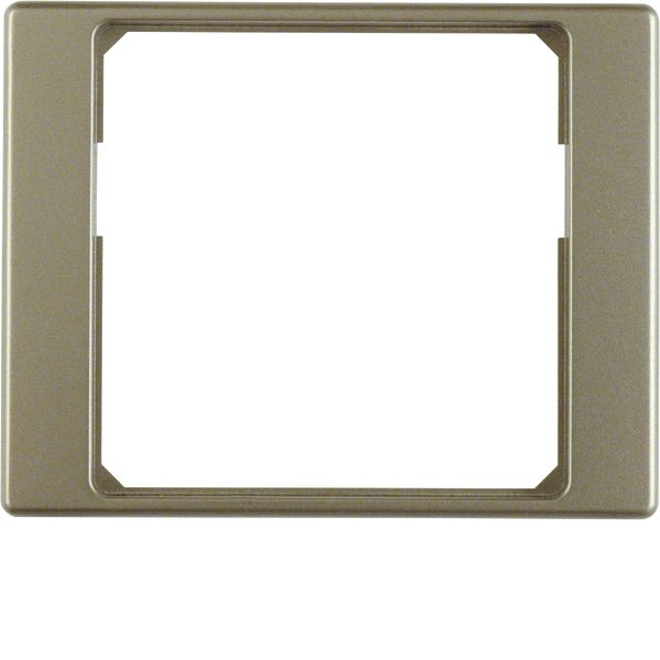 Adapter ring for centre plate 50 x 50 mm Arsys light bronze, lacquered image 1