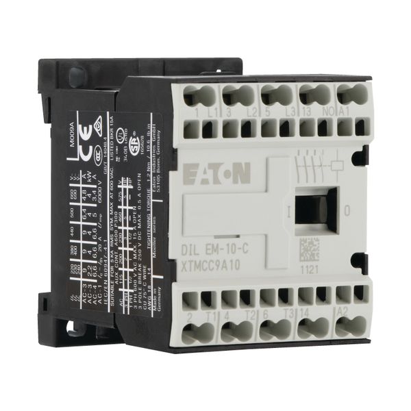 Contactor, 230 V 50/60 Hz, 3 pole, 380 V 400 V, 4 kW, Contacts N/O = N image 11