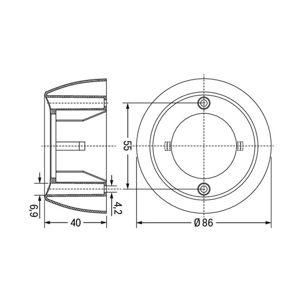 DALI MSensor 02 5DPI 41rs (Surface Installation) image 5