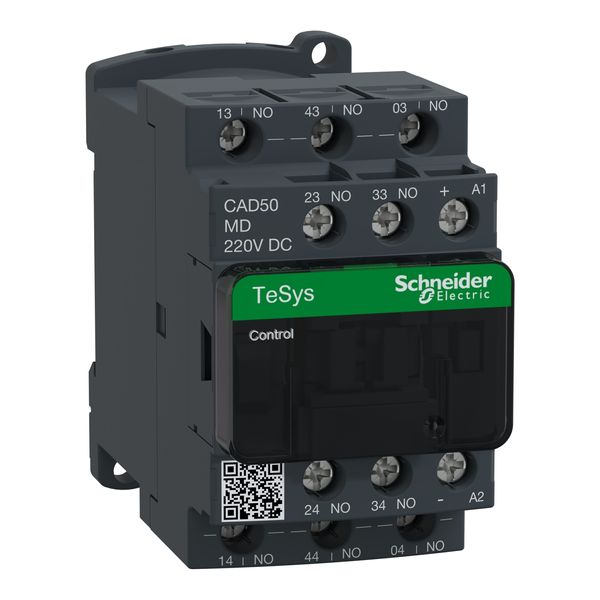 TeSys Deca control relay - 5 NO - = 690 V - 220 V DC standard coil image 5