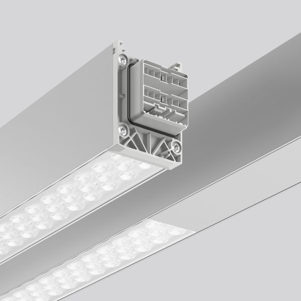 LINEDO, 21 W, 3350 lm, 840, aluminium, on/off Continuous line luminair image 2