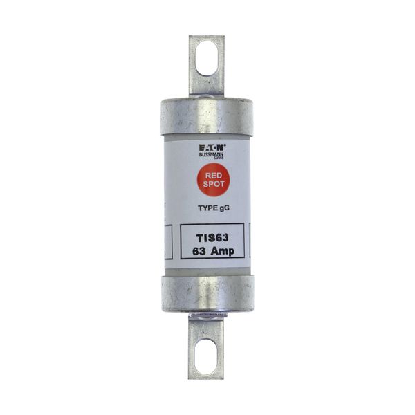 Fuse-link, LV, 63 A, AC 660 V, DC 460 V, BS88/A3, 22 x 86 mm, gL/gG, BS image 10