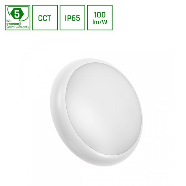 NYMPHEA CITY PRO 230V 24W IP65 CCT ROUND 5 YEARS WARRANTY image 1