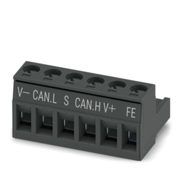 MSTB 2,5/ 6-ST-5,08 BKBDWH:-FE - PCB connector image 1