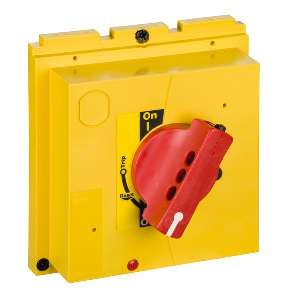 Direct rotary handle, ComPact NSX 400/630, red handle/yellow front, IP40 image 3