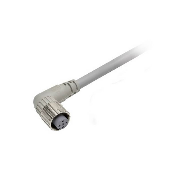 Sensor cable, Smartclick M12 right-angle socket (female), 4-poles, A c image 3