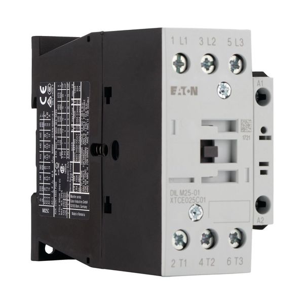 Contactor, 3 pole, 380 V 400 V 11 kW, RDC 12: 12 V DC, DC operation, Screw terminals image 10