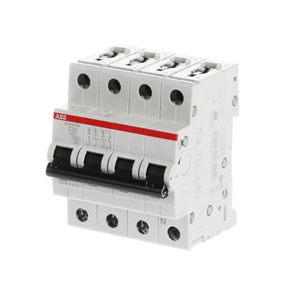 S203-B32NA Miniature Circuit Breaker - 3+NP - B - 32 A image 2