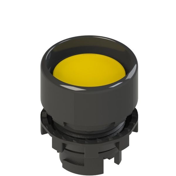 Yellow protected impulse button E2 1PU2P5210 image 1