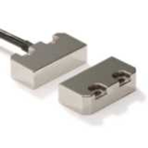 Non-contact door switch, reed, small sensor 2 m, stainless steel, 2NC+ AA020806E image 4