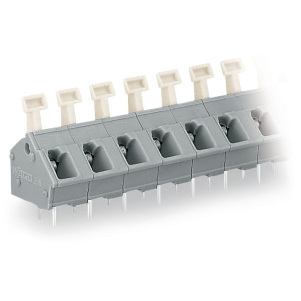 PCB terminal block push-button 2.5 mm² light gray image 3