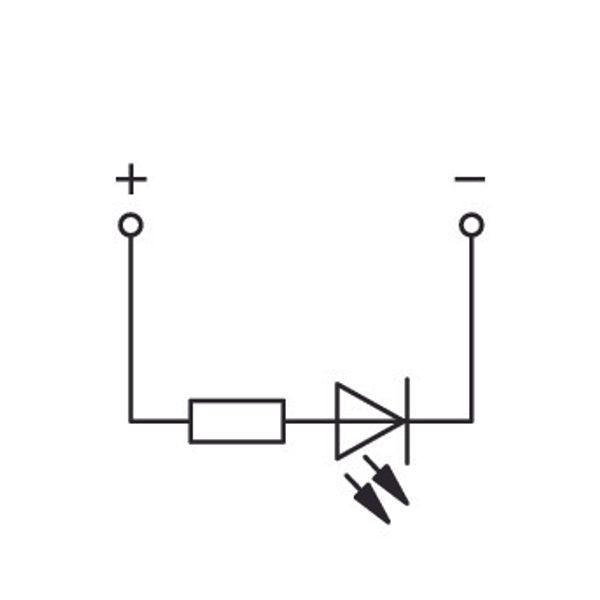 2-pin component carrier block;with 2 jumper positions;LED (red);gray image 3