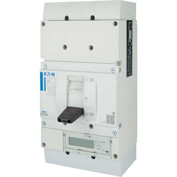 NZM4 PXR25 circuit breaker - integrated energy measurement class 1, 1600A, 3p, Screw terminal image 9