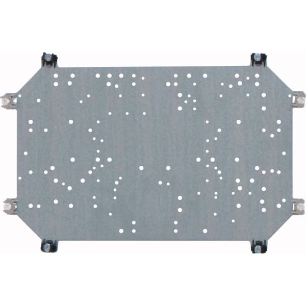 Pre-drilled mounting plate, CI43-enclosure image 1