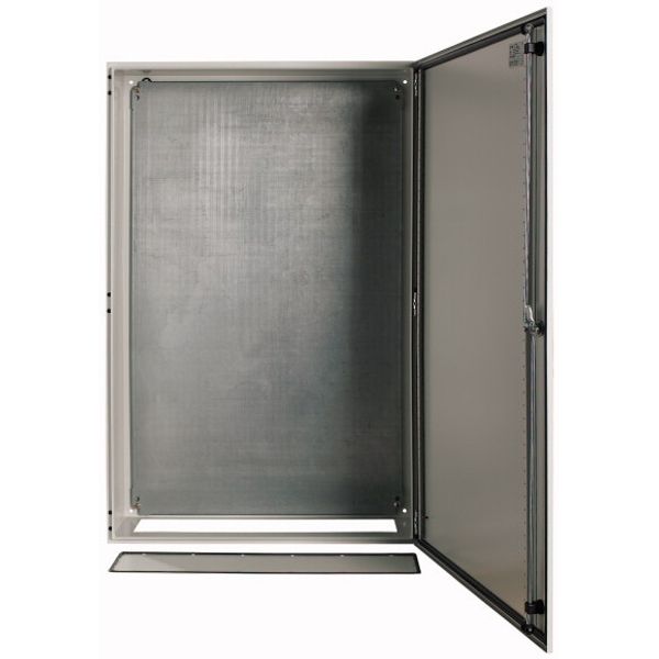 Wall enclosure with mounting plate, HxWxD=1200x800x300mm image 1