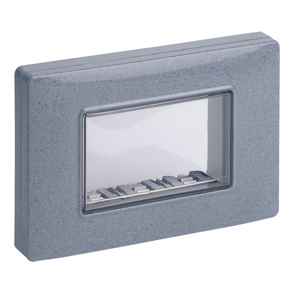 IP55 cover 3M +screws granite grey image 1