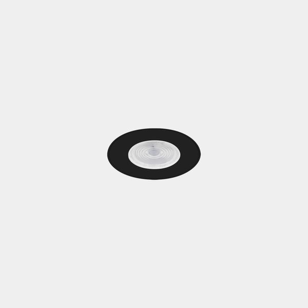 Downlight Sia Lens Narrow Trimless 12W LED warm-white 3000K CRI 80 26.8º ON-OFF Trimless/Black IP54 1347lm image 1