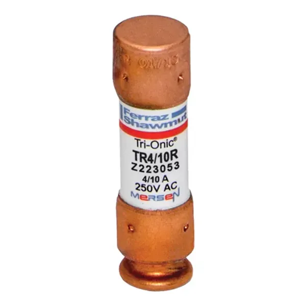 Fuse TR-R - Class RK5 - Time-Delay 250VAC 250VDC 0.4A Ferrule image 1