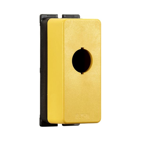 Surface mounting enclosure, flat, 1 mounting location, M22, yellow image 19