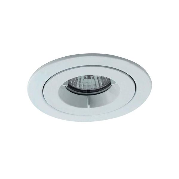 iCage Mini IP65 GU10 Die-Cast Fire Rated Downlight Matt White image 1