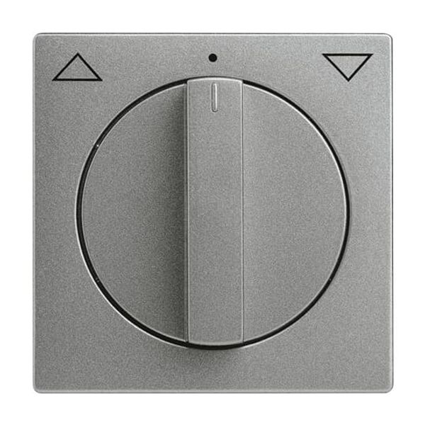 1755 SL/PZ-803-101 CoverPlates (partly incl. Insert) Busch-axcent®, solo® grey metallic image 5