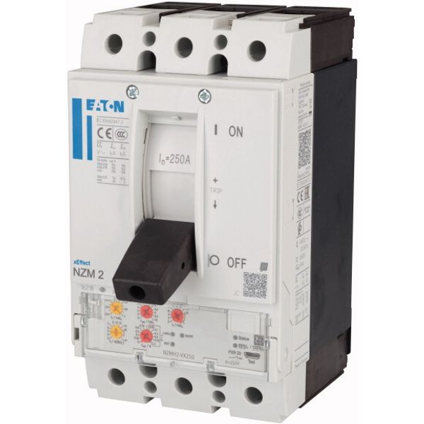 NZM2 PXR20 circuit breaker, 250A, 3p, screw terminal image 6