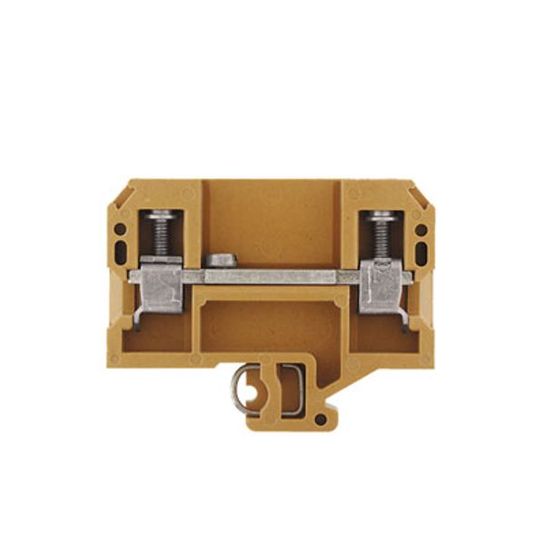 Feed-through terminal block, Screw connection, 10 mm², 500 V, 57 A, Nu image 1