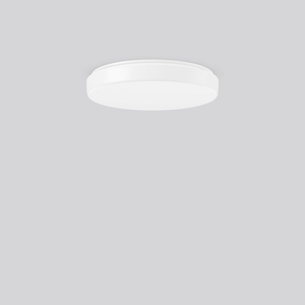 Flat Polymero Kreis Slim, 20 W, 2000 lm, 830, white, on/off Ceiling an image 1