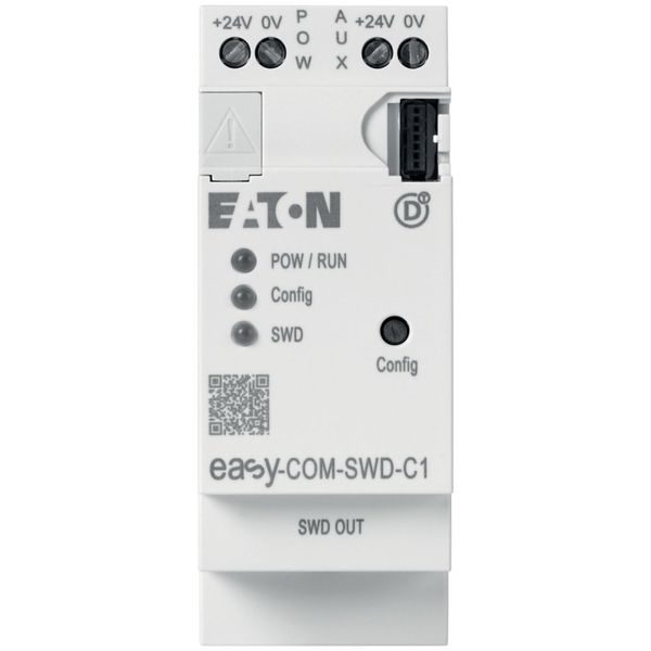 Communication module for connecting the easy control relay as SWD coordinator in SmartWire-DT applications, screw terminal image 15