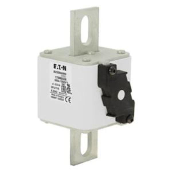 Fuse-link, high speed, 550 A, AC 1000 V, size 3, 76 x 92 x 159 mm, aR, IEC, UL, single indicator image 8