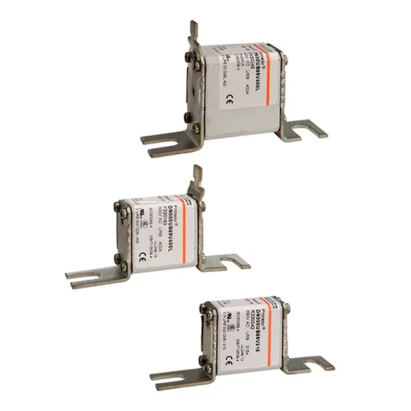 High-Speed Fuse NH 000 aR 500VAC 400A DIN 80 Blades image 1