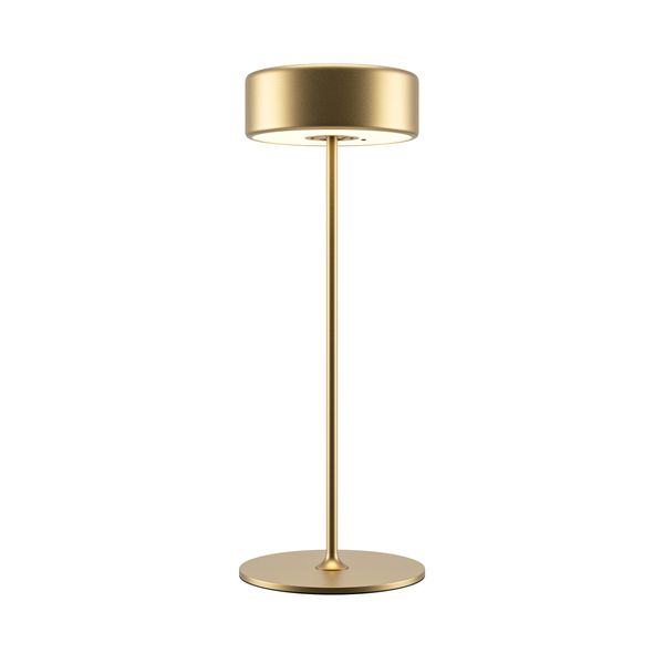 Modern AI Collaboration Battery lamp Gold image 1