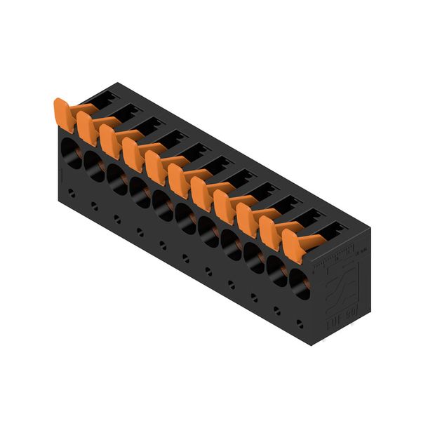 PCB terminal, 10.00 mm, Number of poles: 11, Conductor outlet directio image 2