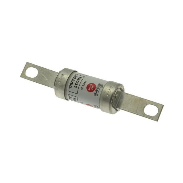 Fuse-link, low voltage, 35 A, AC 660 V, DC 460 V, BS88, 27 x 129 mm, gL/gG, BS image 8