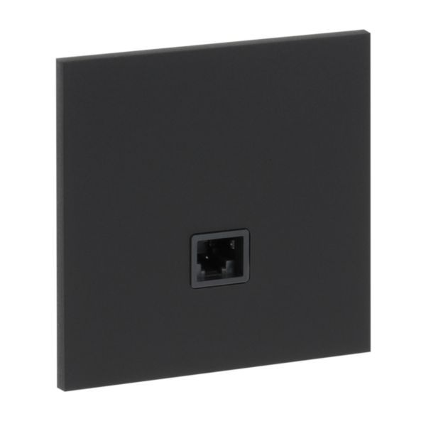 Art d'Arnould univers Epure RJ45 socket category 6 FTP - matte black image 1