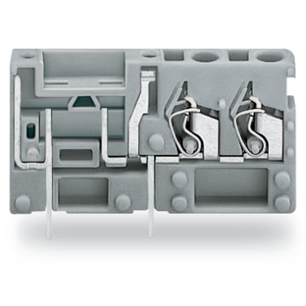 Stackable 2-conductor PCB terminal block with fuse mounting 2.5 mm² gr image 2