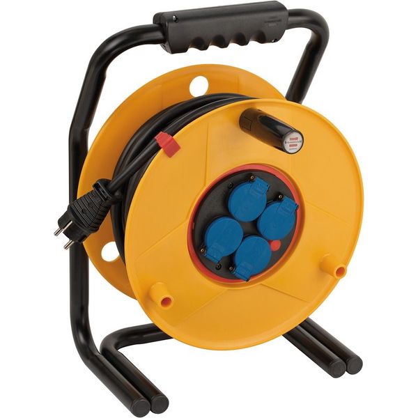 Brobusta Bretec IP44 cable reel for site & professional 25m H07RN-F 3G2,5 *FR* image 1