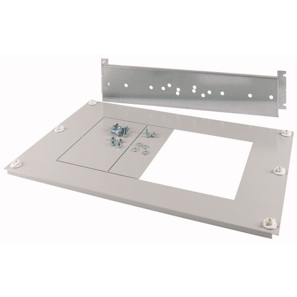 NH switch-disconnectors mounting unit, 630A, W=600mm, XNH3 3p, mounting on mounting plate image 1