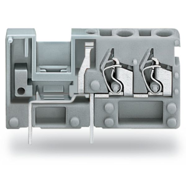 Stackable 2-conductor PCB terminal block with commoning option 2.5 mm² image 4