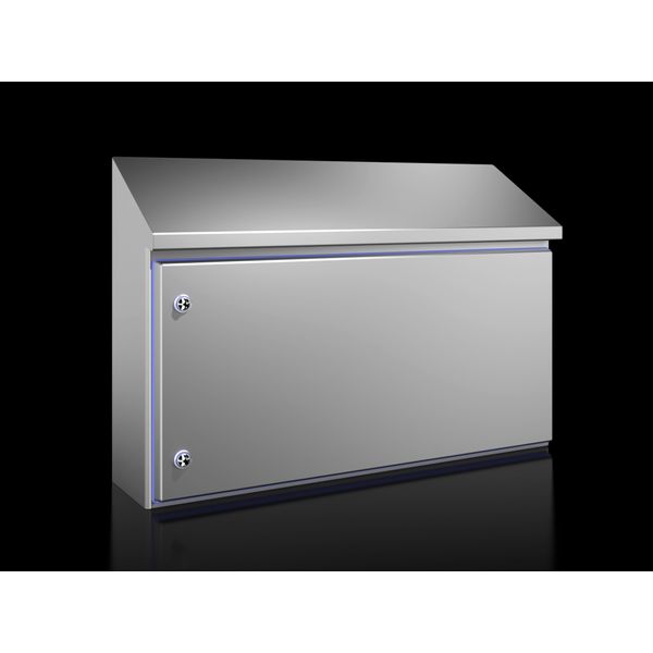 Compact enclosure, WHD: 810x430(H1)x549(H2)x210 mm, Stainless steel 1.4301 image 6