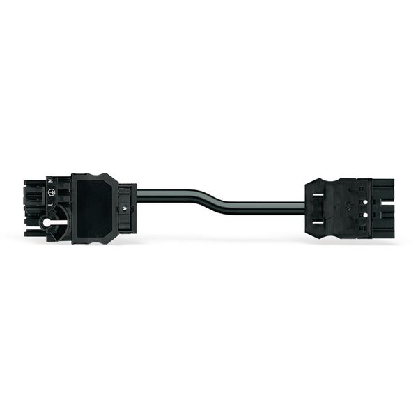 pre-assembled interconnecting cable Eca Socket/plug black image 3