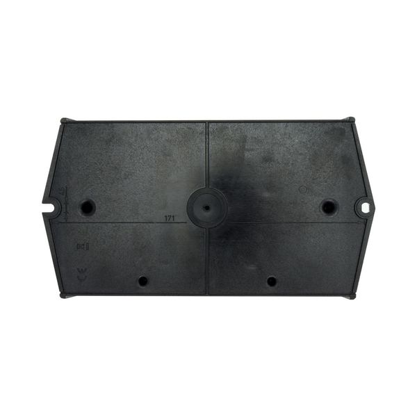 Insulated enclosure, HxWxD=160x100x145mm, +mounting plate image 42