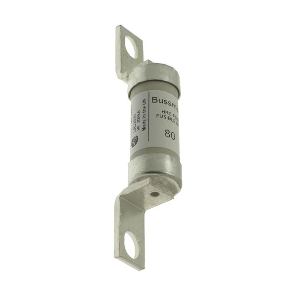 Fuse-link, low voltage, 80 A, AC 600 V, DC 250 V, HRCII-C, 21 x 112 mm, CSA image 17